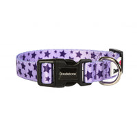 Doodlebone - Pattern Collar - Violet Stars - Size 3-6