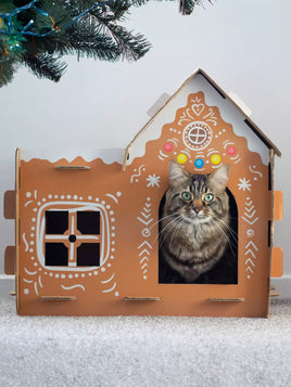 Rosewood - Build Your Own Gingerbread Cat Scratch House