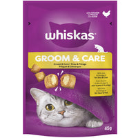 WHISKAS - Groom & Care Cat Treats - 45g