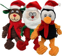 Hem & Boo - Xmas Character Jumbo Cord Dog Toy