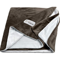 PetFusion - Premium Reverssible Micro Plush Pet Blanket Brown - XL (152x122cm)