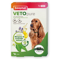 Beaphar - VETOpure Plant-Based Protection Flea Collar - 65cm