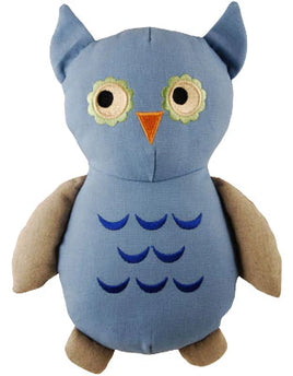 Simply Fido - Natural Canvas Big Joe Owl - 33cm