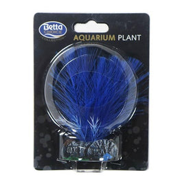 Betta Choice -  Silk Blue Myriophtllum Aquarium Plant - 10cm