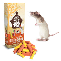 Supreme Pet - Tiny Friends Farm - Reggie Rat Chippies - 120g