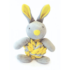 Happy Pet - Little Rascals Knottie Bunny - Yellow