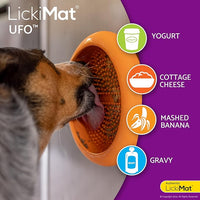 LickiMat - UFO - Orange