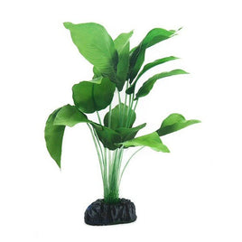 Betta Choice - Silk Green Spatterphyllum Aquarium Plant - 30cm