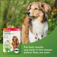 Beaphar - VETOpure Plant-Based Protection Flea Collar - 65cm