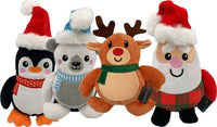 Hem & Boo - Xmas Character Dog Toys - 2pk