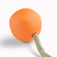 Beco - Natural Rubber Slinger Ball - Orange