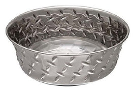 Loving Pets - Ruff-n-Tuff Diamond Plate Bowl - 473ml