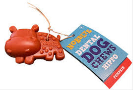 Nobblys - Hippo Dog Chew - Pumpkin