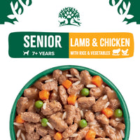 James Wellbeloved - Senior Wet Dog Food - Lamb & Chicken & Rice in Gravy - 90g Pouch