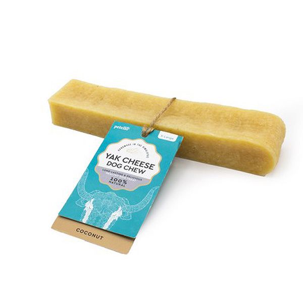 Petello Yak Cheese with Coconut Dog Chew Large 155g NRG Pet Supplies