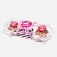 Barking Bakery - I Woof You? Valentines Mini Iced Trios