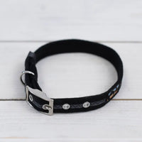 Oscar & Hooch - Dog Collar - Black - Extra Extra Small