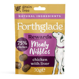 Forthglade - Meaty Bites Chicken With Liver - 70g