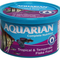 Aquarian - Tropical Fish Food Flakes - 50g