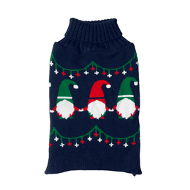 Happy Pet - Christmas Elf Sweater - Blue - Sml/Med (30cm)