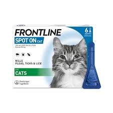 Frontline - Spot On Flea & Tick for Cat - 6 Pipettes