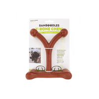 Bamboodles - Y-Bone Dog Chew - Small (4") - Bacon