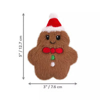 Kong - Holiday Snuzzle Mini Gingerbread Man - X Small