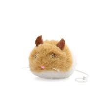 Ancol - Jittery Mice Cat Toy - Brown/White