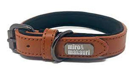 Makauri - Milford Leather Collar - Tan - 50cm