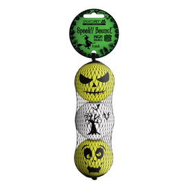 Sportspet - High Bounce Halloween GLOW Balls - 3 Pack - 60mm