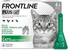 Frontline - Spot On Plus For Cats - 6 Pipettes