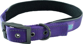 Hem & Boo - Reflective And Padded Collar - Purple - Large