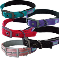 Dog & Co - Reflective And Padded Collar - Red - Medium