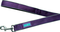Hem & Boo - Reflective And Padded Lead - Purple - Medium