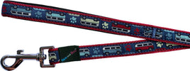 Hem & Boo - Campervan Lead - Blue - Large (1" x 48")