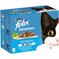 Felix - Original Fish Selection In Jelly Cat Food - 12 x 100g