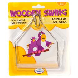 Happy Pet - Wooden Swing - 16cm