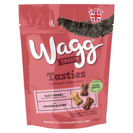 Wagg - Tasty Bones - Chicken & Liver - 125g