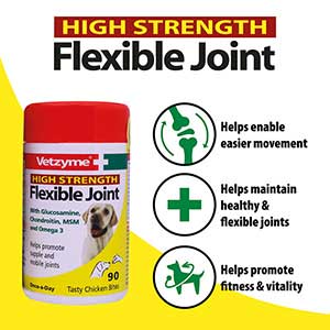 Vetzyme clearance flexible joint