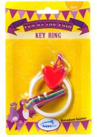 Happy Pet - Fun At The Fair Key Ring Bird Toy