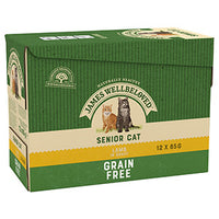 James Welbeloved - Senior Cat Lamb 85g Pouch - 12pack