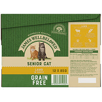 James Welbeloved - Senior Cat Lamb 85g Pouch - 12pack