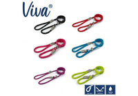 Ancol - Viva Nylon Reflective Rope Slip Lead - Black - 120cm x 12mm (Max50kg)