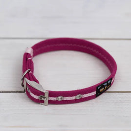 Oscar & Hooch - Dog Collar - Hot Pink - Medium