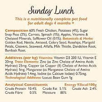 Lilys Kitchen - Wet Dog Food - Sunday Lunch - 400g Tin